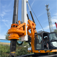 Foreuse de pieux de 50 m de profondeur DR-220 - Foreuse robuste avec moteur Cummins pour l'ingénierie civile