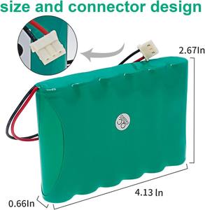 Batería NiMH <span class=keywords><strong>de</strong></span> 7.2V 3700mAh 300-03866 LCP500-4B para Sistemas <span class=keywords><strong>de</strong></span> <span class=keywords><strong>Alarma</strong></span> Lynx 5100 5200 5210 Lynx Touch 7000, Batería NiMH <span class=keywords><strong>de</strong></span> 7.2V - Product Image 4