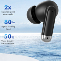 Écouteurs 6.0, puce JL6983D2, autonomie de 4,5 h, étui de charge 200 mAh, Type-C, portée de 10 m, audio SBC, casque TWS pour le sport