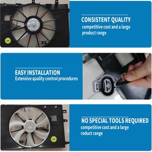 Ventilateur de refroidissement du radiateur 16363-37130 16711-0T240 16361-0T320 pour TOYOTA COROLLA 2020 - Product Image 4