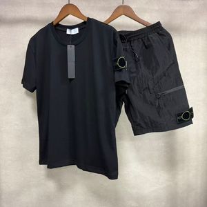 Conjunto de Dos Piezas para Hombre, Estilo Hip-Hop, Informal, Deportivo, Veraniego, de Algodón 100%, de Alta Calidad, 2026 - Product Image 2