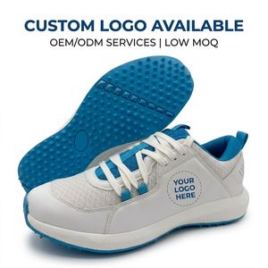 <span class=keywords><strong>Scarpe</strong></span> da Cricket con Tacchetti per Uomo, Suola in Gomma, Fodera Traspirante, Antiscivolo, Leggere, per Uso Interno ed Esterno - Product Image 4