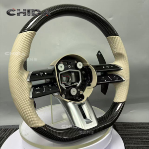 Volant en cuir et carbone personnalisé Dragonfly pour <span class=keywords><strong>Mercedes</strong></span> Benz AMG GT 63 S W205 W166 W177 W204 W217 W222 C63 E63 S63 - Product Image 4