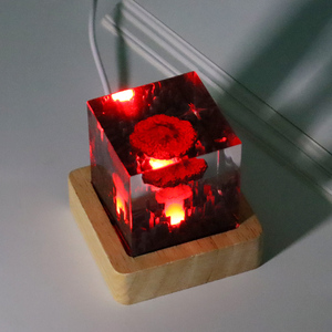 Lámpara decorativa de luz nocturna de bomba <span class=keywords><strong>atómica</strong></span> de resina hecha a mano para el hogar y regalos coleccionables - Product Image 4