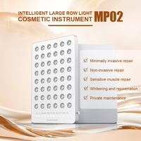 Instrument de beauté intelligent à grande rangée 660NM/850NM Lampe de thérapie par la lumière rouge Dispositif infrarouge pour le soulagement des douleurs articulaires et musculaires