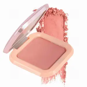 New Cream Blush On Powder Custom Romantic Color Professional Makeup Star Glow Powder Blush and Highlighter Palette