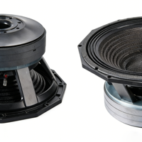 Haut-parleur de graves en ferrite de 18 pouces, bobine vocale de 152 mm (6 po), 8 ohms, AES 3000 W, programme 6000 W, 98,5 dB, 50-1000 Hz, unité de subwoofer pour enceinte de sonorisation