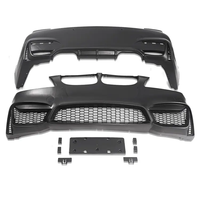 Aksesoris Mobil ABS Bumper Gaya M3 M4 untuk BMW Seri 3 F30 F35 E90 E92 2006-2017 Kit Konversi Upgrade Bumper Depan Mobil