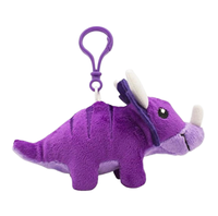 Gantungan Kunci Boneka Dinosaurus Harga Terjangkau dengan Isian Kapas PP, Dapat Dikustomisasi untuk Dekorasi Tas Ransel