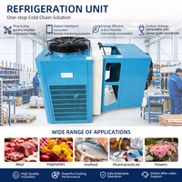 Unit Pendingin untuk Cold Storage Mobile, Gudang Pendingin Pertanian, Mesin Pengawet Sayuran, Daging, dan Bunga, serta Cold Chain