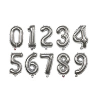 Vente flash - Grand ballon en aluminium de 32 pouces, rose doré, pour décoration de mariage ou d'anniversaire, chiffres 0-9