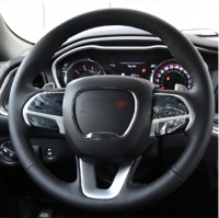 Pales de changement de vitesse magnétiques en fibre de carbone véritable pour Dodge, remplacement, pales de changement de vitesse allongées