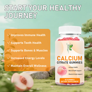 Private Labels Calcium Citrate Gummies Improves Immune Health Maintain Overall Wellness with Boron Gummy candy - Product Image 2