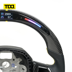 Volant en carbone LED TDD adapté à la Lamborghini Aventador, personnalisable - Product Image 3