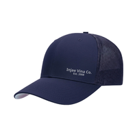 Casquettes de camionneur structurées à 6 panneaux OEM ODM, maille, visière incurvée, logo imprimé personnalisé, casquettes de sport ajustables extensibles pour hommes et femmes, course à pied
