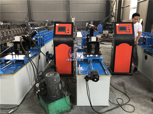 Máquina Perfiladora de Rollos para Estructuras de Acero de Calibre Ligero con Perfil <span class=keywords><strong>Omega</strong></span> para Paneles de Yeso Galvanizados - Product Image 2