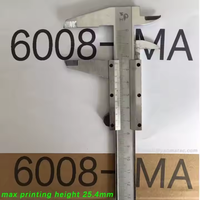 Imprimante jet d'encre portable Yaomatec 25,4 mm, mini imprimante manuelle pour le codage, la date d'expiration, les codes-barres, les codes QR, les logos et les lots
