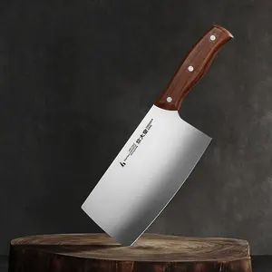 grand couperet couteau Suppliers-Grand couteau de cuisine en acier inoxydable, cleaver bon marché, pour la viande