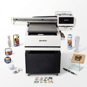 Imprimante jet d'encre UV à plat 6090 – Nouvelle machine pour petites entreprises, idéale pour l'impression d'étiquettes, de cartes et de papier sur acrylique, verre et plastique - Product Image 1