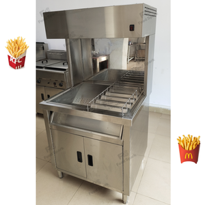 Electric Fried Chips Warmer Station <strong>Stand</strong> Type 220V Adjustable Racks for Fast <strong>Food</strong> Restaurants Hotels Large Capacity - Product Image 4