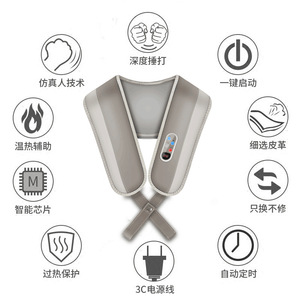 Neck Massager For Trapezius Neck Shoulder Kneading Massage USB Rechargeable Lithium Battery Home Use - Product Image 3