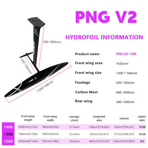 Nuevo PNG 1300 V2 Surfing Carbon Mast SUP Wing Efoil, Tabla de Surf Electrónica con Bomba, Wingfoil, Kitesurf, Foil, Hydrofoil, Aleta - Product Image 2