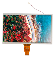 Modul LCD TFT OEM 10,1 inci 1024*600 /RGB/LVDS/MIPI interface dengan panel sentuh kapasitif 10,1 inci
