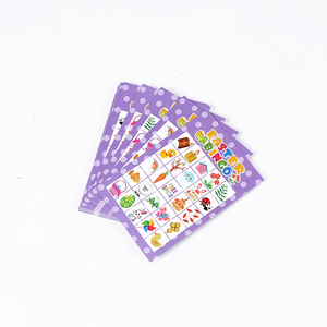 Nouveau produit papier Rececle écologique motif d'impression personnalisé jouet de carte de <span class=keywords><strong>Bingo</strong></span> de Pâques pour le jeu - Product Image 2