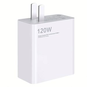 อะแดปเตอร์ชาร์จเร็ว 120W สำหรับปลั๊ก US EU พร้อมสายดาต้า Type C 6A สำหรับ Xiaomi - Product Image 3