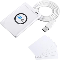 Harga Pabrik Cina NFC 13.56MHz (ACR122U) Bahan ABS Pembaca/Penulis Kartu Pintar NFC Jarak Baca hingga 8cm Protokol ISO 14443A
