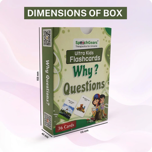 Ultrakids : Cartes flash et cartes d'apprentissage précoce avec questions et indicateurs visuels - Ensemble d'apprentissage en carton et papier de 36 pièces (23 cm) - Product Image 2