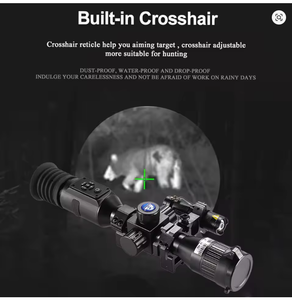 Mira de Visión Nocturna NV003 2-8X 850nm IR, Cámara Táctica Digital HD, Aleación de Aluminio, 7 Retículas, Telescopio <span class=keywords><strong>Monocular</strong></span> de Visión Nocturna - Product Image 6