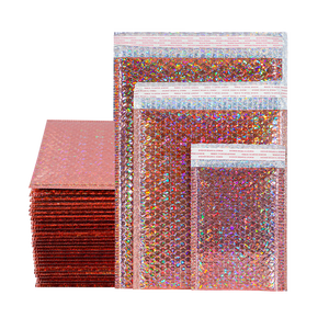 Couleurs recyclables Sacs postaux <span class=keywords><strong>Noir</strong></span> mat Emballage d'expédition Enveloppe rembourrée Eco Bulle d'air Sac d'emballage en plastique Poly Bubble Mailer - Product Image 4