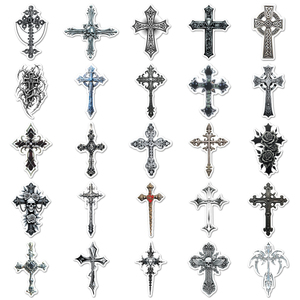 50 pegatinas de vinilo de estilo oscuro, personalizadas y creativas, para monopatín, portátil, taza, ¡gran oferta de fábrica! - Product Image 3