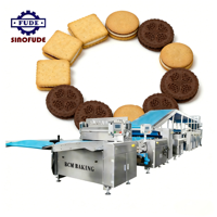 Machine à pétrir et à former la pâte intégrée automatique grande capacité, ligne de production de biscuits pour animaux de compagnie