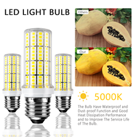 Ampoule de maïs à LED E27/e28 220V-277V IP65 12W 20w Ampoule de maïs à LED 2835SMD Lampadaire de haute qualité