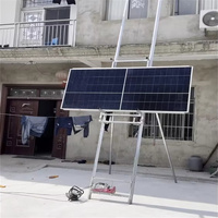 Ascenseur d'échelle de panneau solaire 4-20m Palan d'échelle de modules PV pour les fenêtres de Sun Room en verre