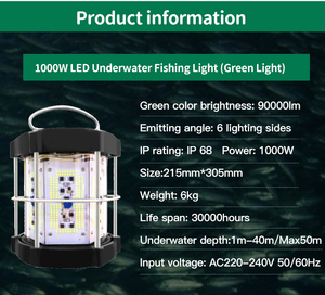 Alpon de pesca submarina ชุดไฟตกปลาใต้น้ำแบบ LED อุปกรณ์สำหรับ Rampino Lampos de Pesca ออกแบบได้ตามต้องการ - Product Image 3