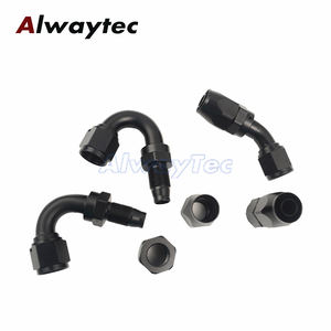 AN4 AN6 AN8 AN10 AN12 AN16 Straight Aluminum Purple Oil Fuel Line <strong>Hose</strong> End Swivel with Alloy <strong>Fitting</strong> - Product Image 5