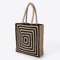 Sac fourre-tout de gros personnalisé, sac à la mode léger en crochet, sacs de plage au design tissé simple pour femmes, pour le quotidien