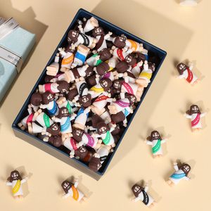 Mini ornements de Pâques religieux en PVC écologiques Jésus vous aime Style câlin petit Jésus Figures en vrac résine artisanat jouets religieux - Product Image 5