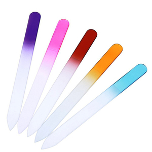 Lima de Uñas de Vidrio de Doble Cara, Lavable, Duradera y Profesional de Alta Calidad, con Logotipo Personalizado - Product Image 3