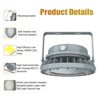 BBIER US Stock 100W Ex Light sans lentille de projection 5000K 230V Atex Iecex Lumière d'urgence antidéflagrante 3h
