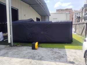 Laberinto Inflable Negro Gigante Personalizado, <span class=keywords><strong>Terror</strong></span>ífico y Horrible, para Fiestas, Noche <span class=keywords><strong>de</strong></span> Brujas, Desafío para Todos - Product Image 4