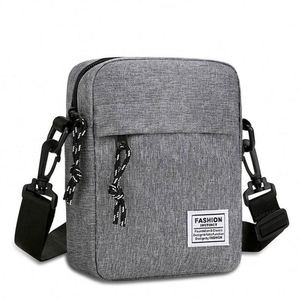 Sac bandoulière élégant en nylon imperméable pour homme, motif bonbon, petit format, pour garçons - Sac à l'épaule tendance personnalisé pour l'extérieur (USA) - Product Image 3