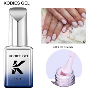 KODIES GEL rosa nudo smalto per unghie UV/LED Vernis Semi permanente Gel vernice lascia essere amico - Product Image 2