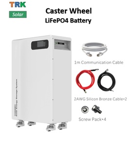 แบตเตอรี่ลิเธียมโซลาร์ 48v 200ah 335ah 51.2v 17kwh 17152wh สำหรับบ้านพักอาศัย ระบบกักเก็บพลังงาน Trke-b-51.2v-335a Tianriko Lifepo4 - Product Image 3