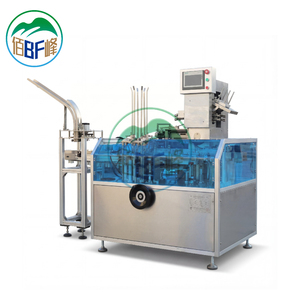 BFH-120 Automatic <strong>Condom</strong> Cartoning Machine 60-100 Boxes/Min GMP Standard Blister Pack Carton Packer - Product Image 2