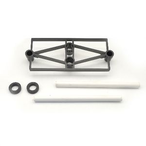 Cadre avec tubes pour ensemble d'outils à double mécanisme de boutonnage, longueur 80 mm - Product Image 1