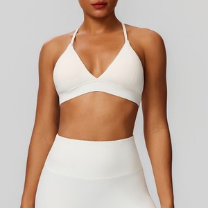 <span class=keywords><strong>Soutien</strong></span>-<span class=keywords><strong>gorge</strong></span> de sport sans bretelles pour femme, maintien élevé, avec coussinets amovibles, séchage rapide, en nylon respirant, idéal pour la gym - Product Image 1